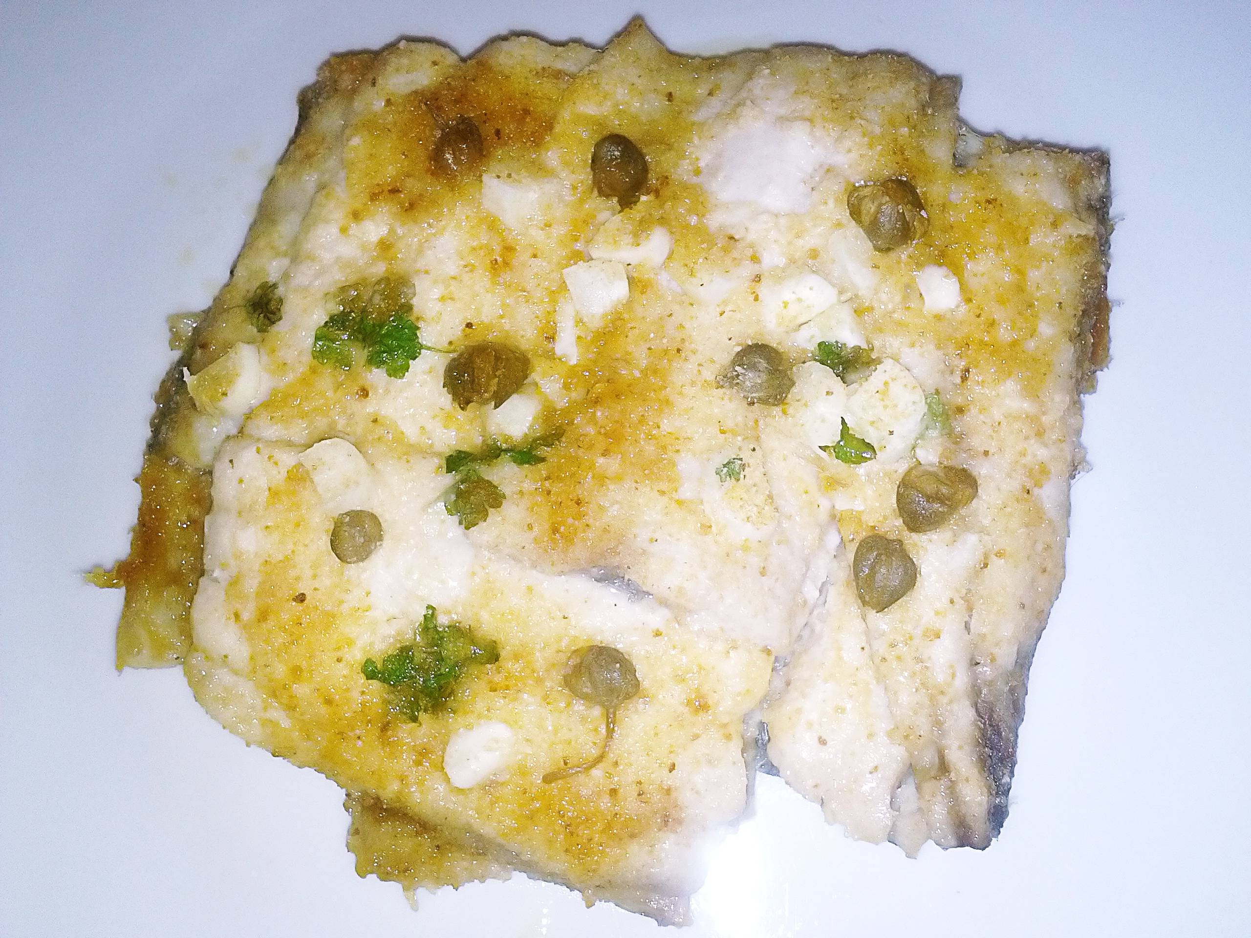 Tortino di pesce spatola al microonde