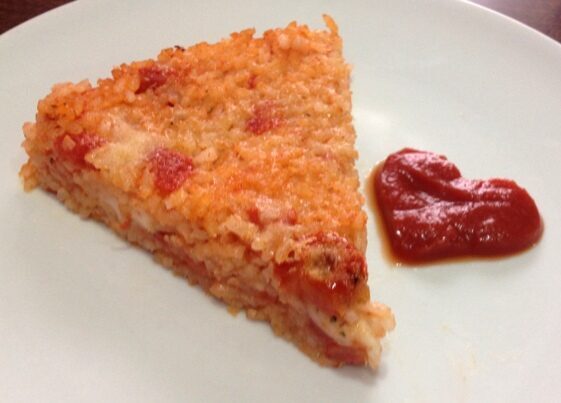 Tortino di riso alla pizzaiola
