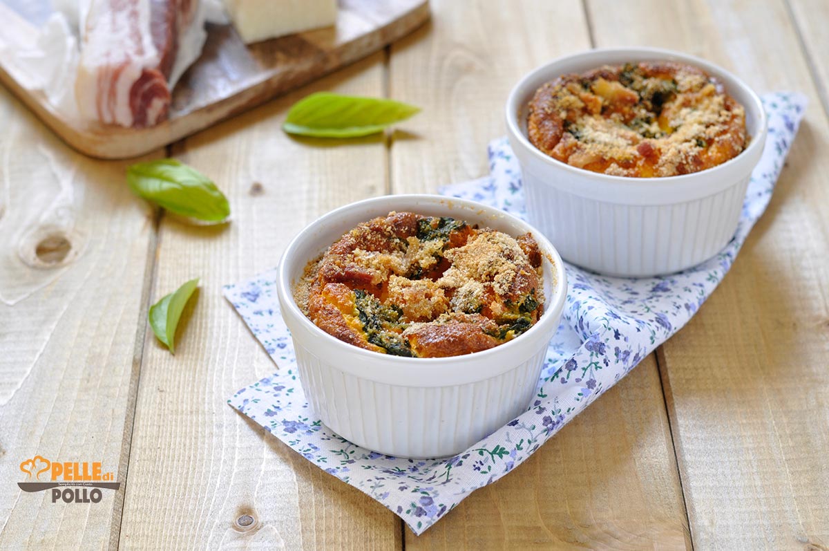 Tortino di spinaci e patate