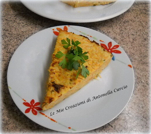 TORTINO DI ZUCCA E PATATE