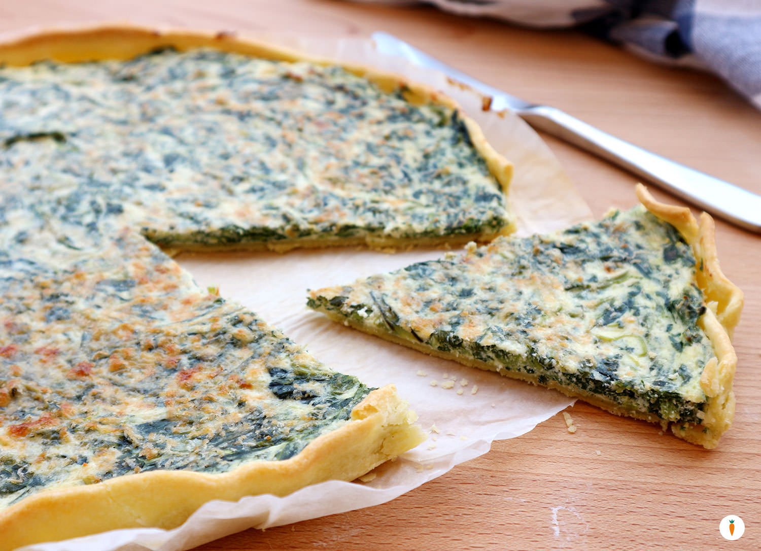 Tortino erbetta e ricotta