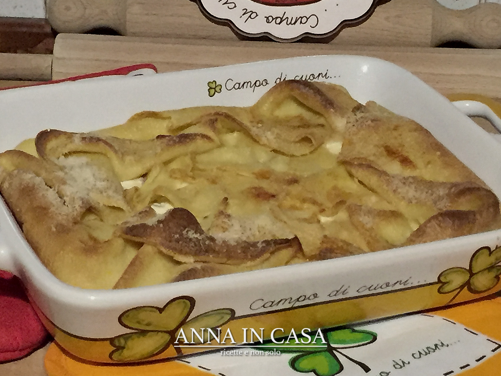 Tortino impacchettato di crespelle – ricetta passo passo