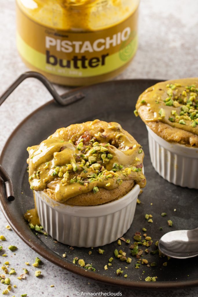 Tortino pistacchio e cioccolato: vegan e senza zucchero