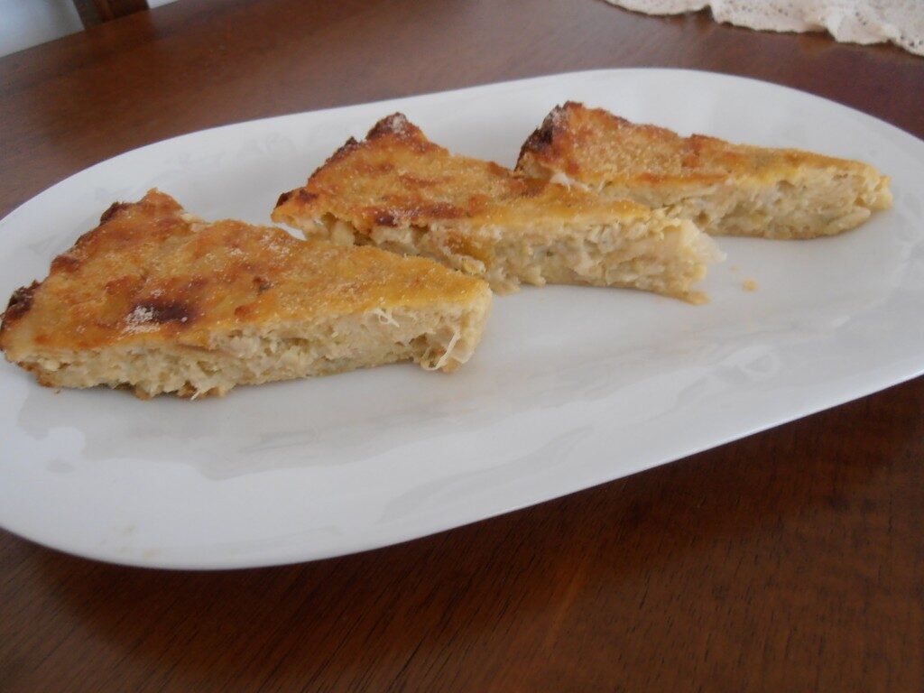 Tortino salato di cipolline
