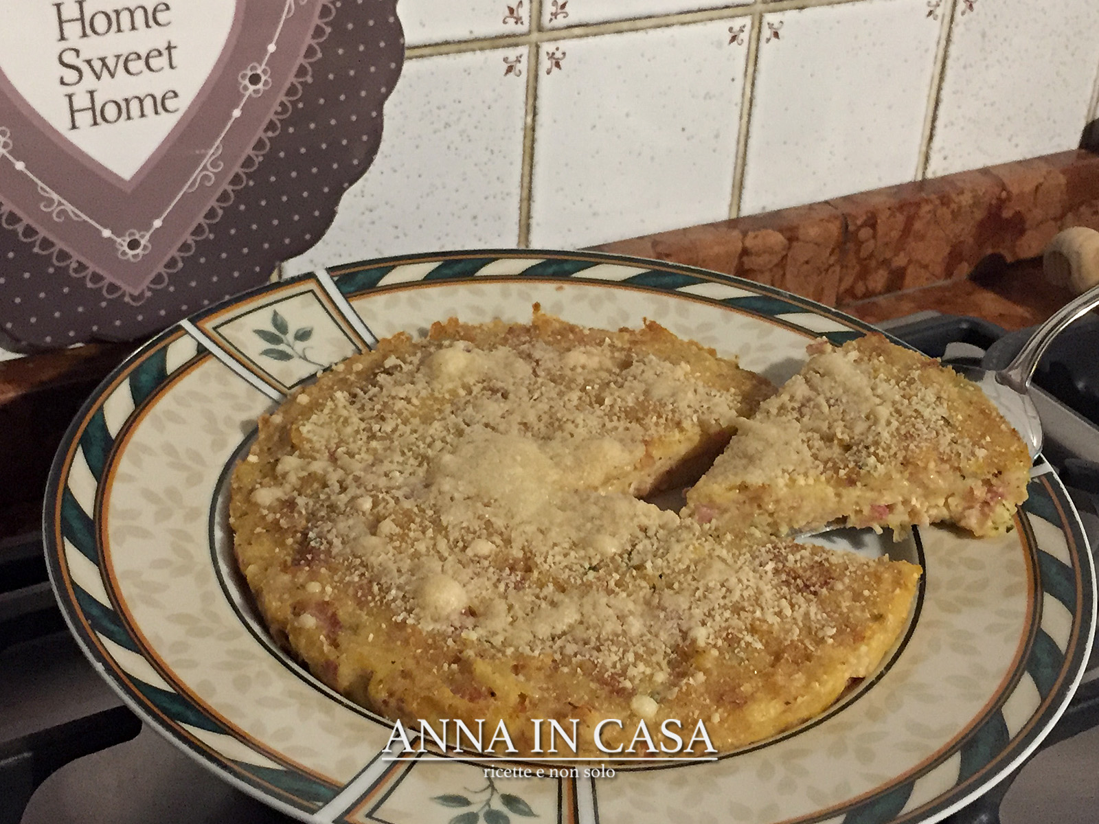 Tortino salato di pane raffermo, in padella o al forno