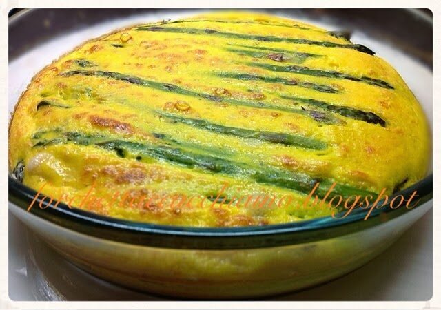 Tortino soffice di asparagi