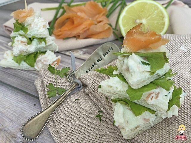 Tramezzini alberelli antipasti di natale