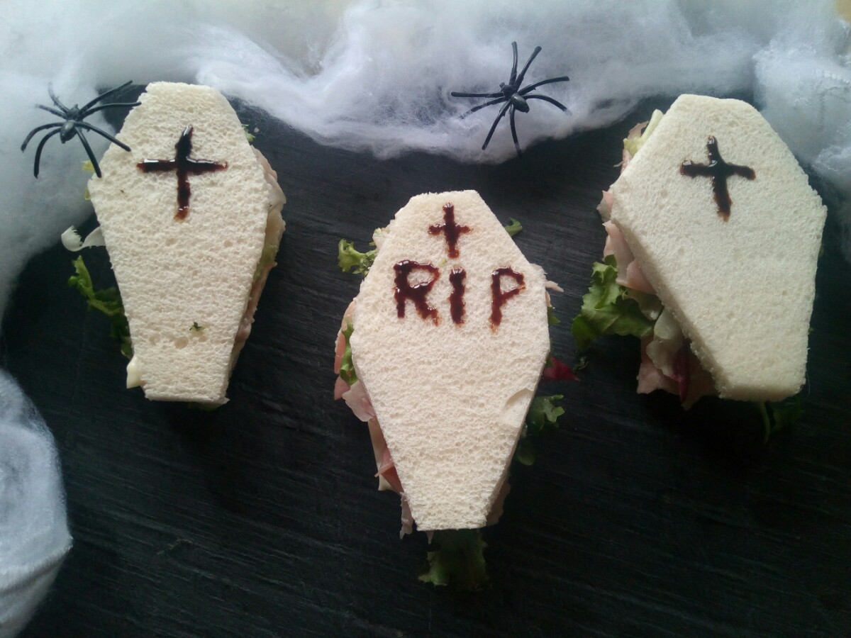Tramezzini bare di halloween
