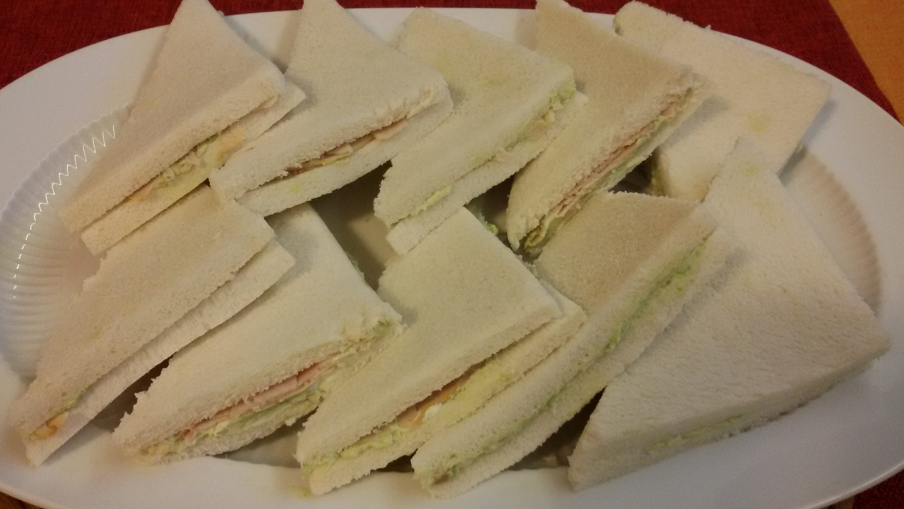 Tramezzini fesa di tacchino e avocado