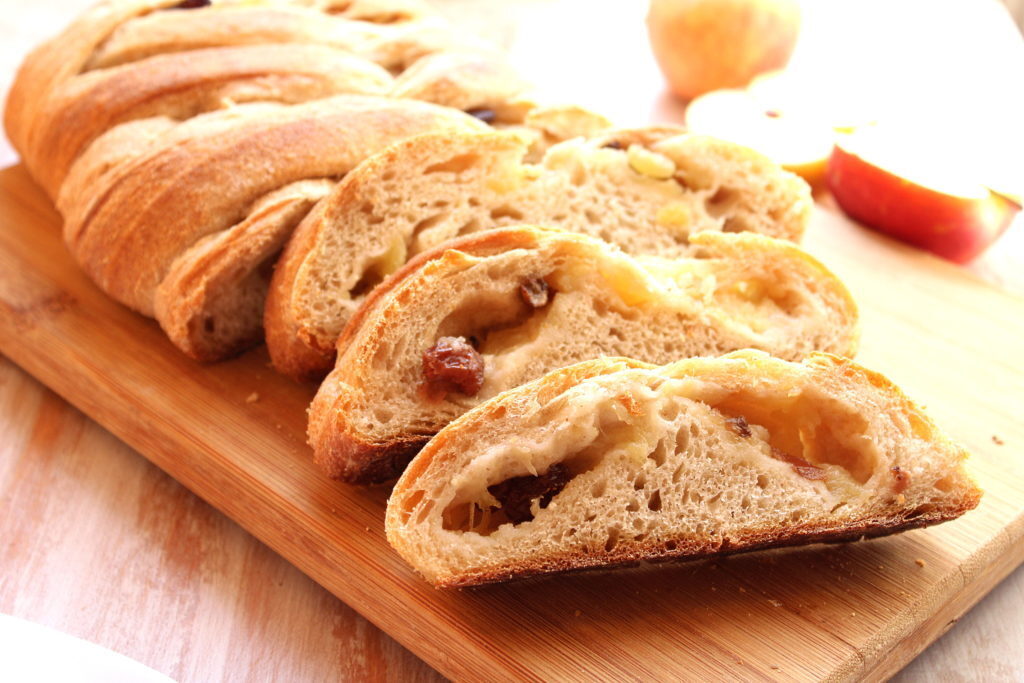 Treccia alle mele