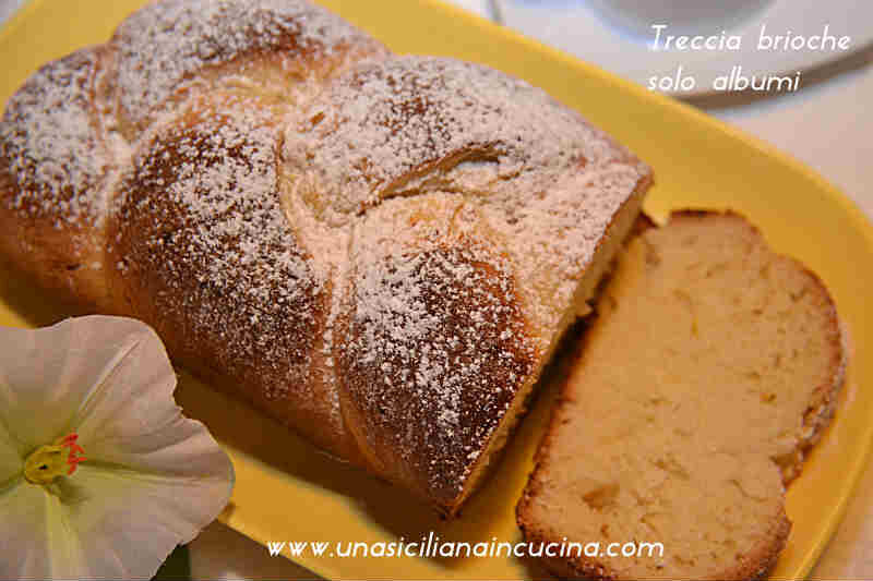 Treccia brioche solo albumi