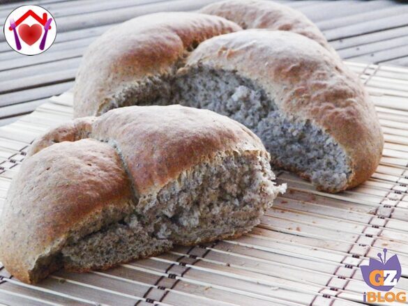 Treccia di pane al grano saraceno