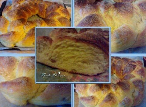Treccia di Pasqua della mia nonna
