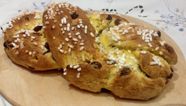 Treccia di pasqua