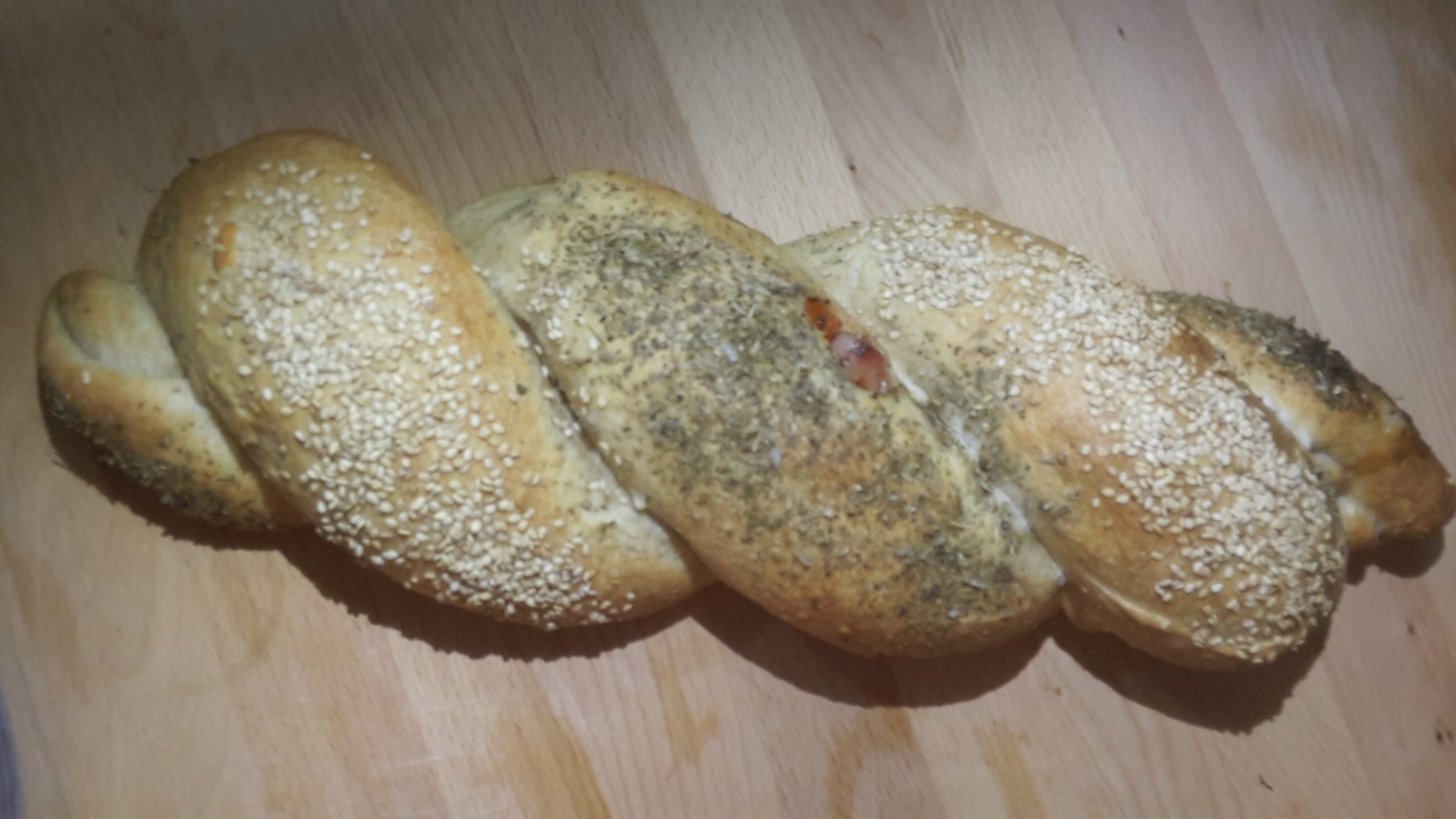 Treccia di pizza