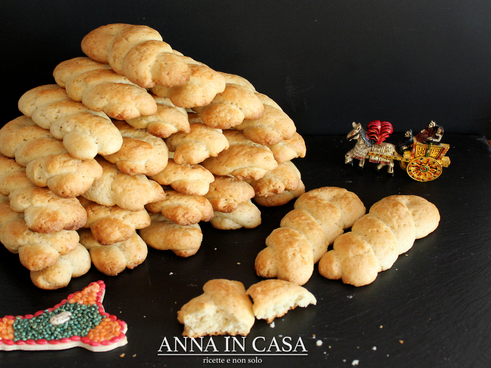 Treccine – biscotti siciliani