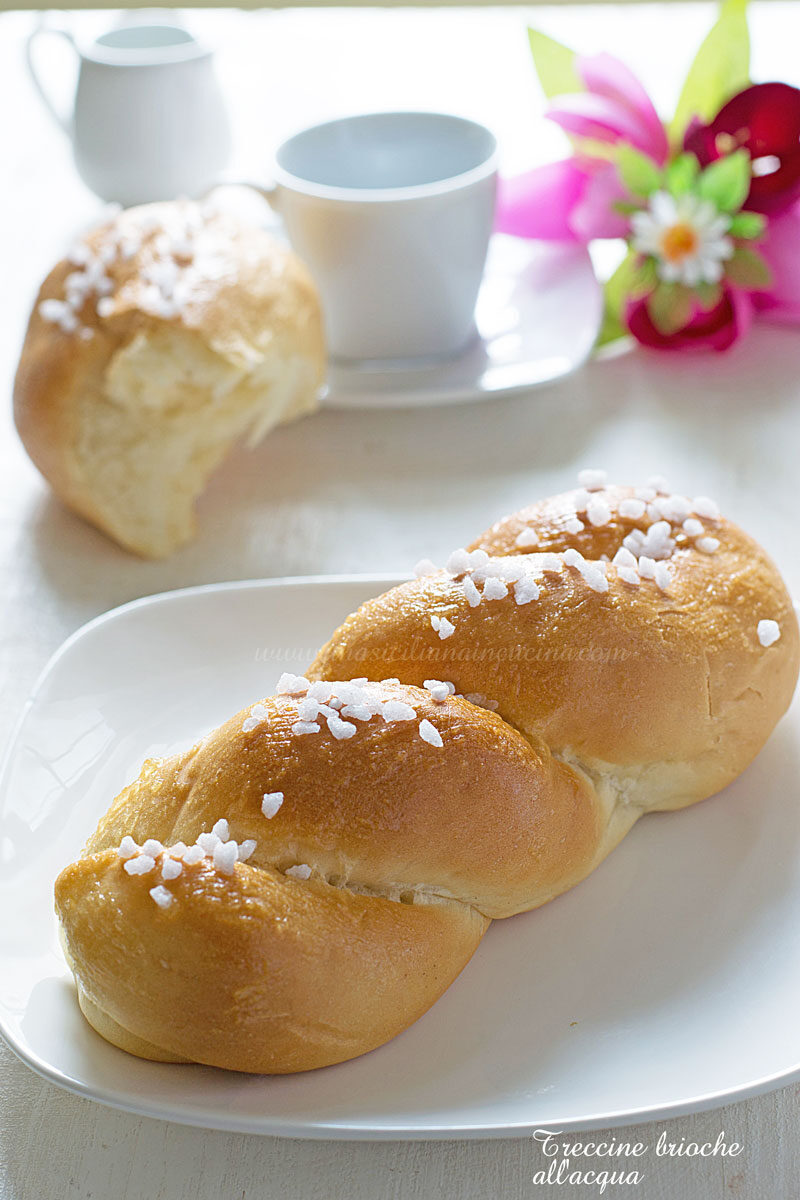 Treccine brioche morbide e leggere