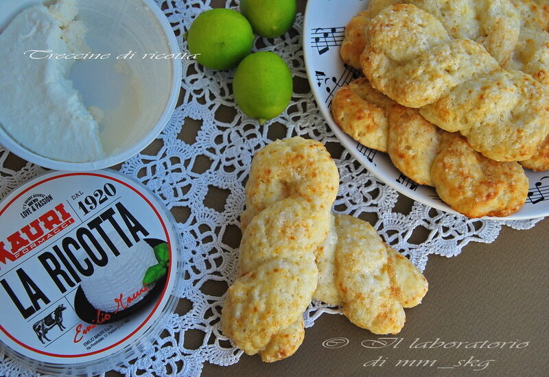 Treccine di ricotta