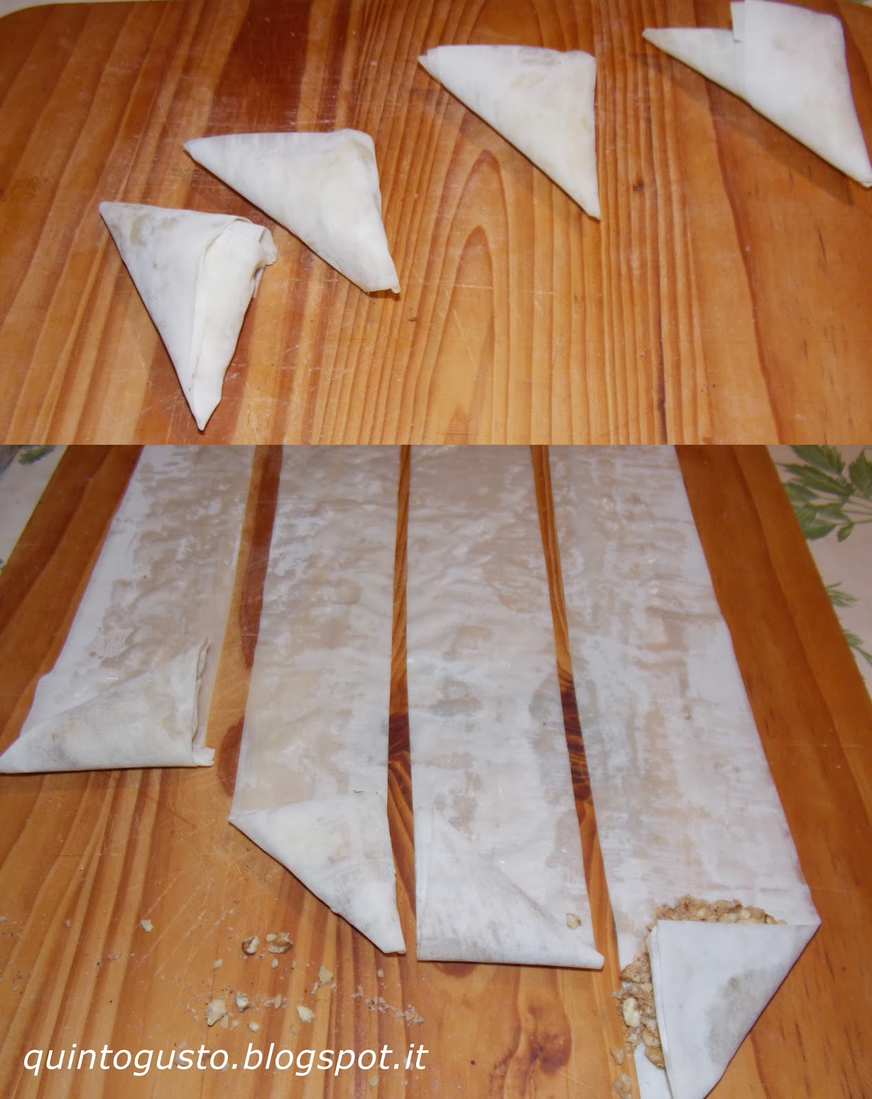 Triangoli di baklava