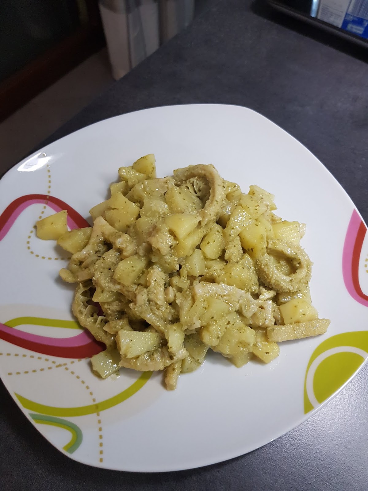 TRIPPA PESTO E PATATE