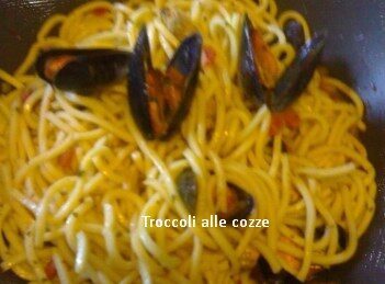 Troccoli alle cozze