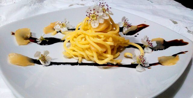 Troccoli alle pere