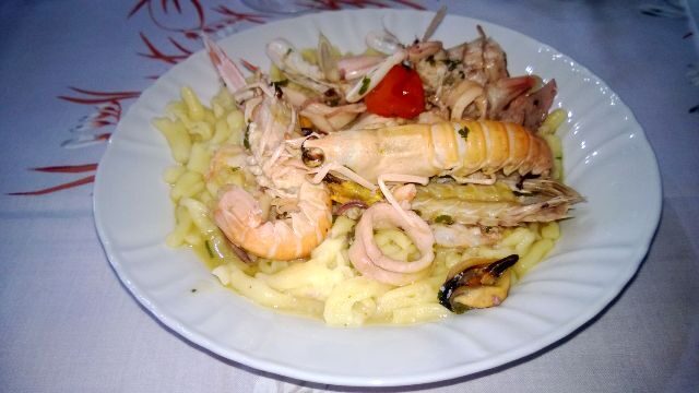 Troccoli allo scoglio