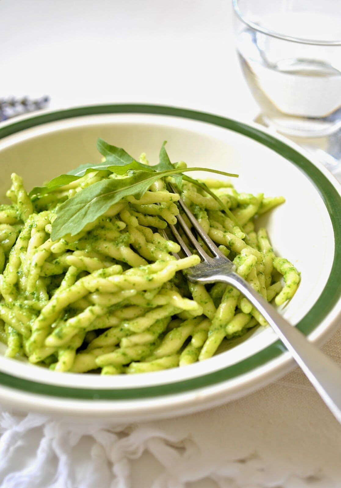 Trofie al pesto di rucola
