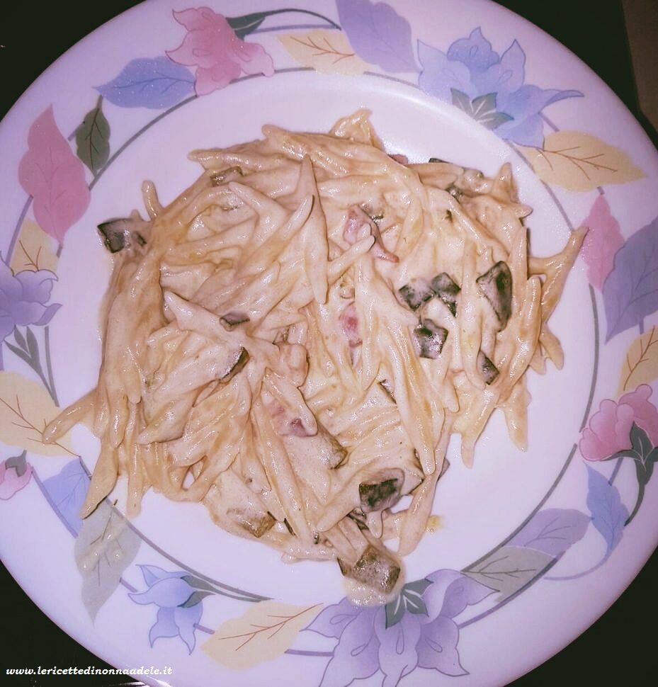 Trofie con zucchine