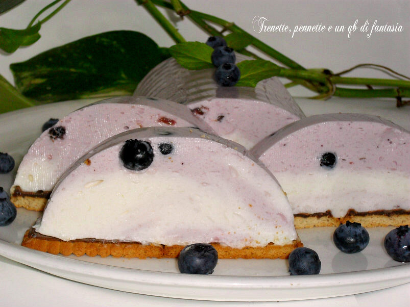 Tronchetto ai due yogurt