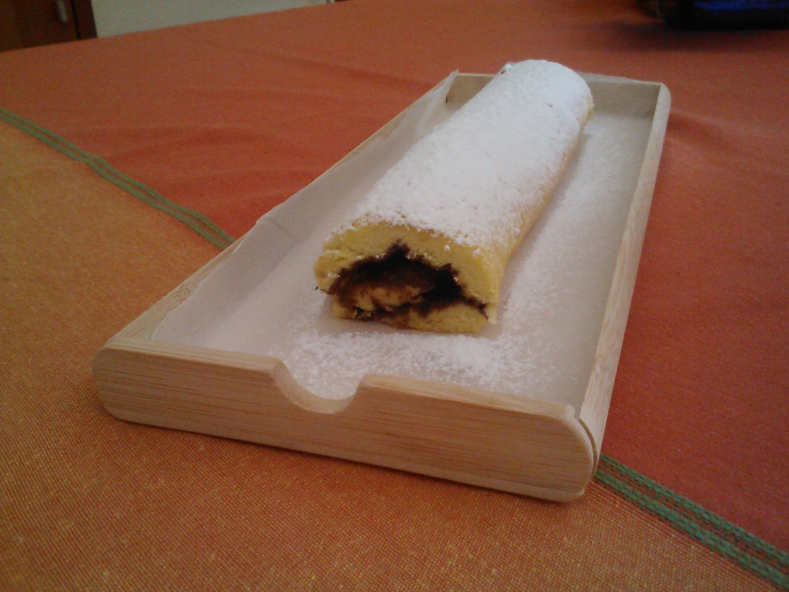 Tronchetto con la nutella