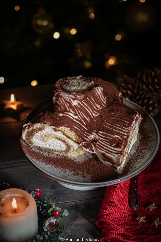 Tronchetto di natale al tiramisù: ricetta facile