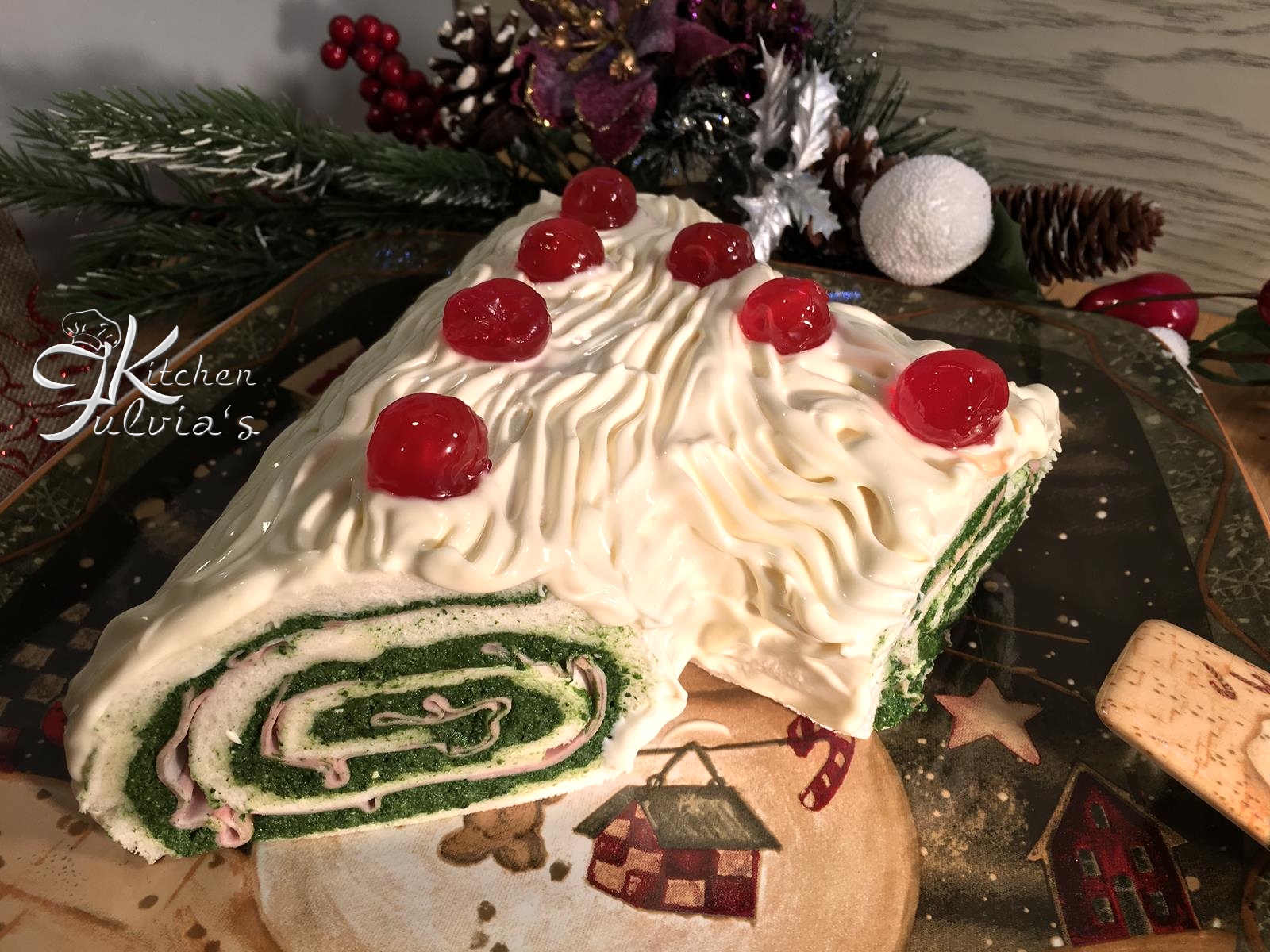 Tronchetto di natale salato – buche de noel