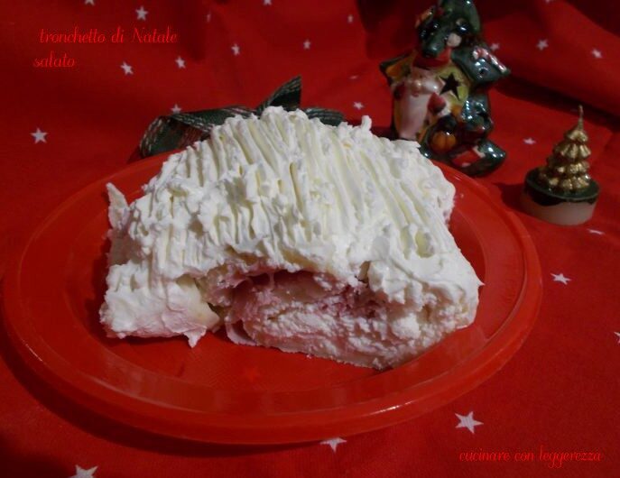 Tronchetto di natale salato
