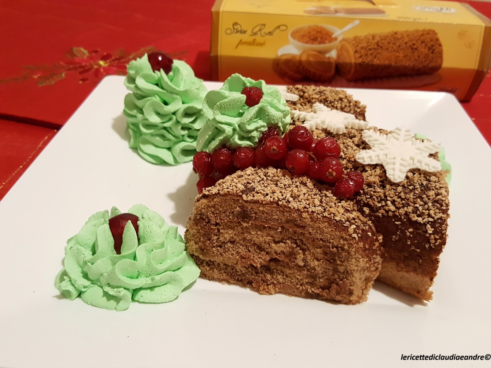 Tronchetto dolce con roll swiss pralinè freddi…