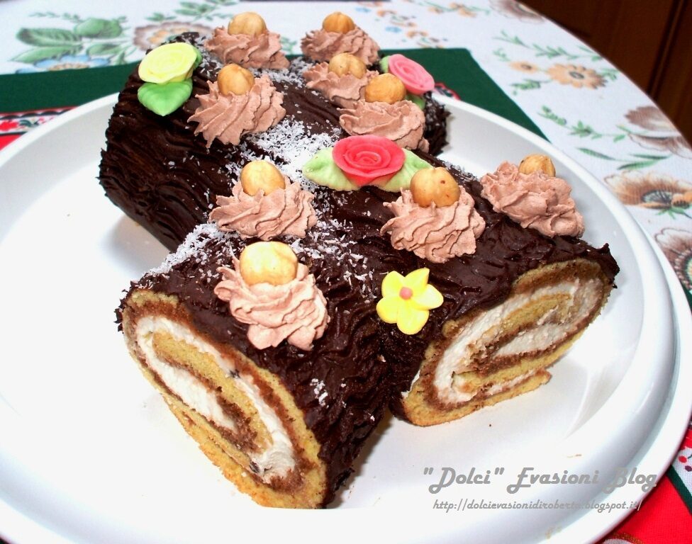 Tronchetto dolce del Buon Augurio