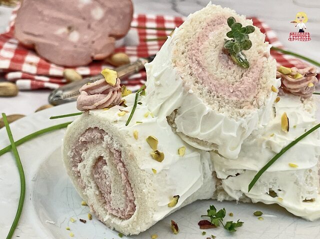 Tronchetto salato di natale