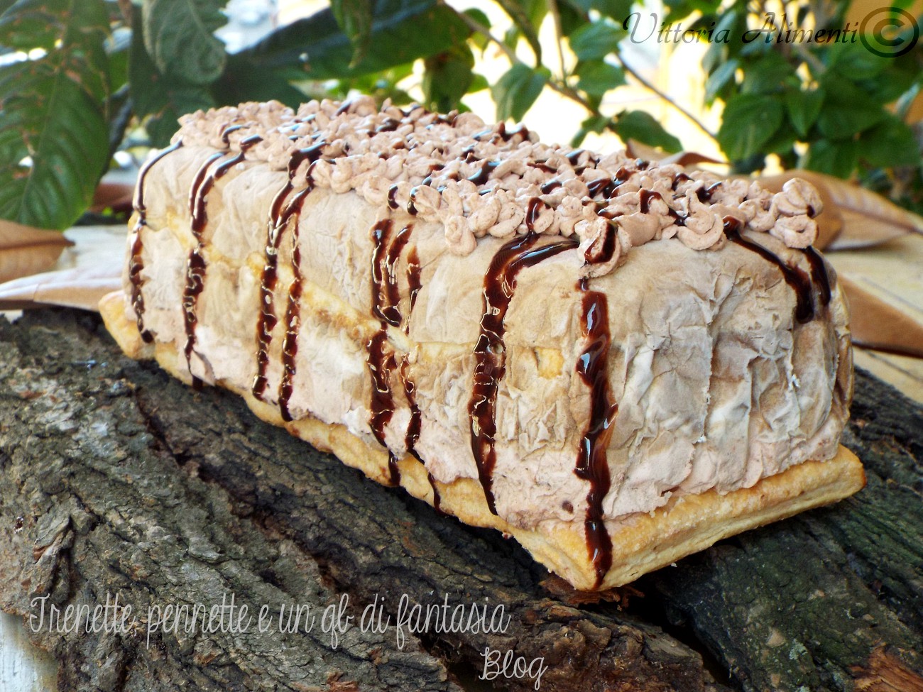 Tronchetto semifreddo alla crema di caffè