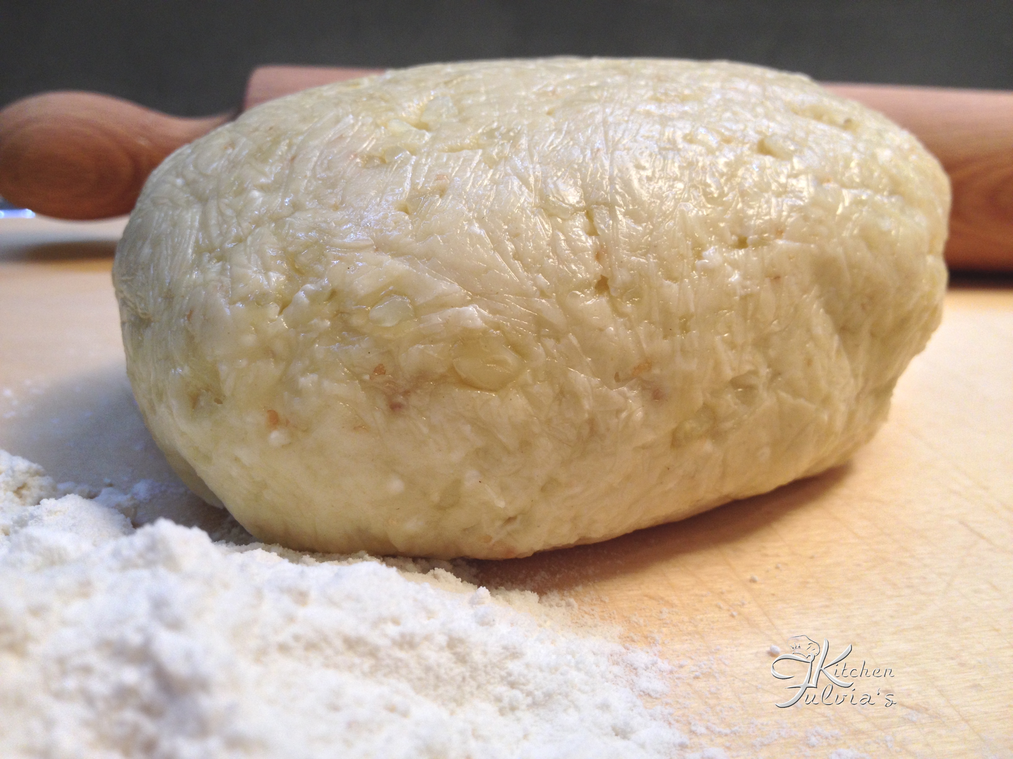 Tutorial pasta frolla salata al parmigiano
