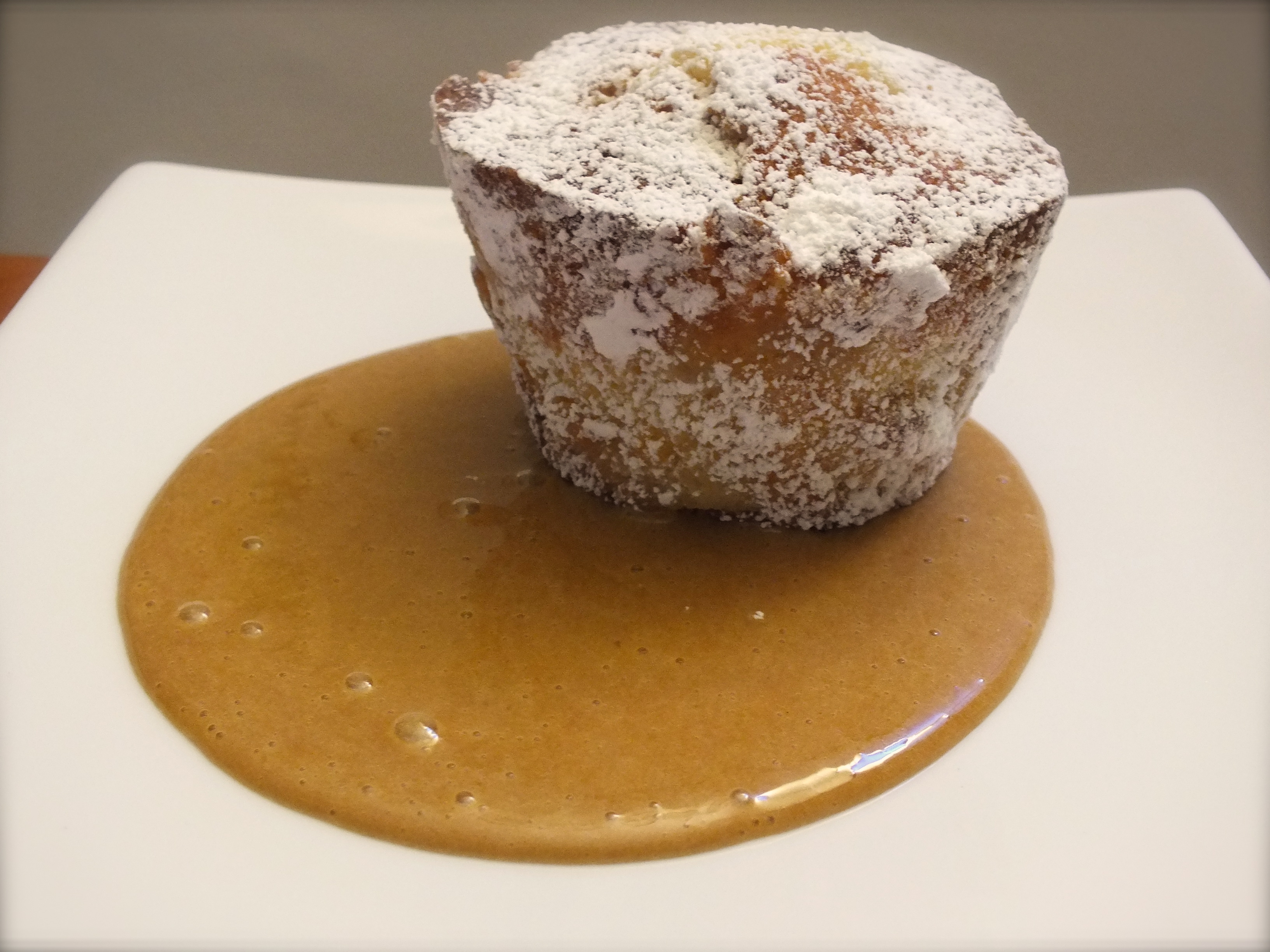 Un dolce soffice con mele e zabaione al gianduia
