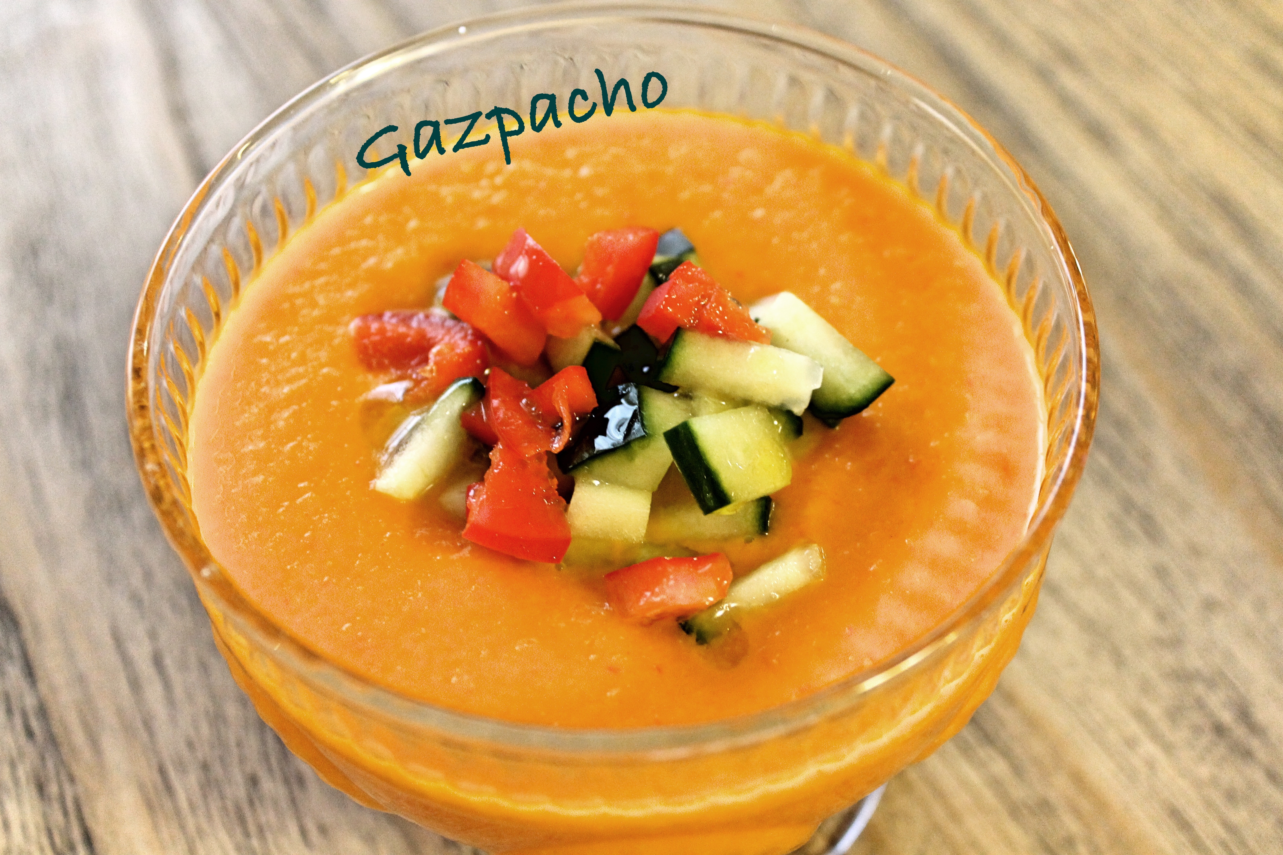 Un gazpacho per colorare la vostra tavola estiva!