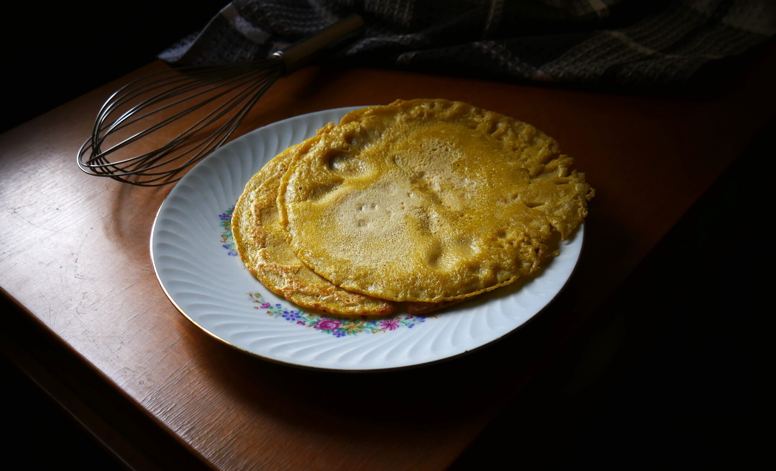 Un piatto da fare in 1 minuto: crespella di farina di ceci