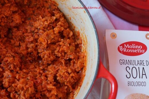 Un sugo non sugo….il ragu’ di soia!!!!