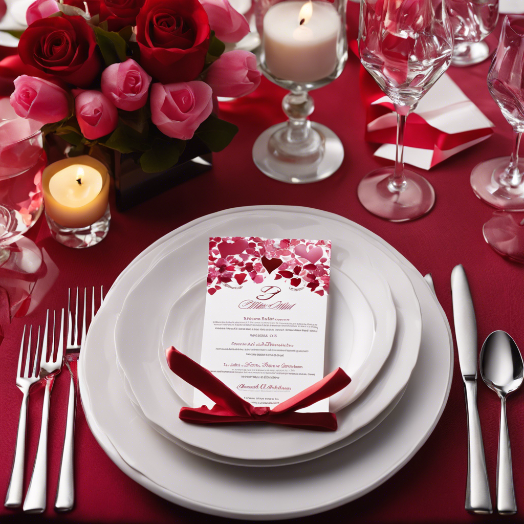Una cena romantica di san valentino: ricette raffinate per stupire il tuo amore