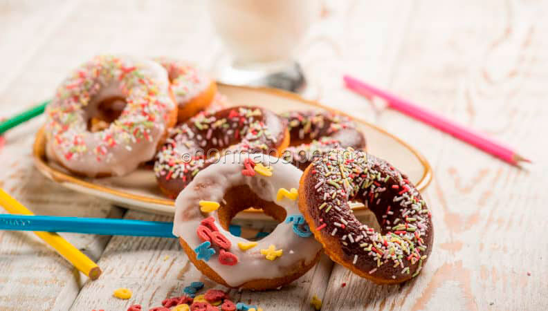 Una dolce tentazione i donuts al forno con la ricetta di luca montersino!