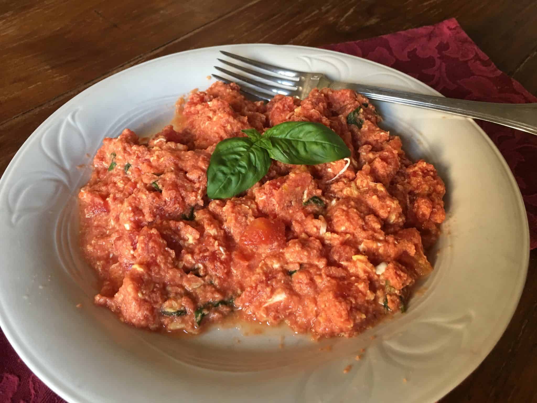 Uova al pomodoro super light
