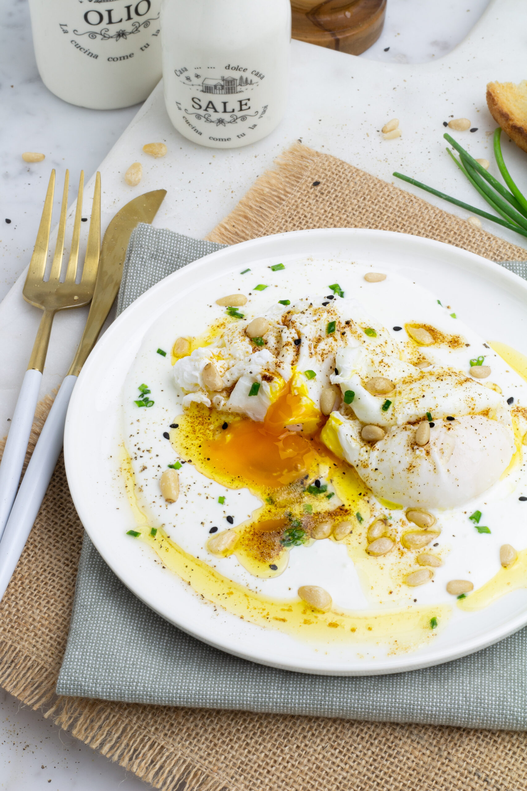 Uova alla turca (turkish eggs)