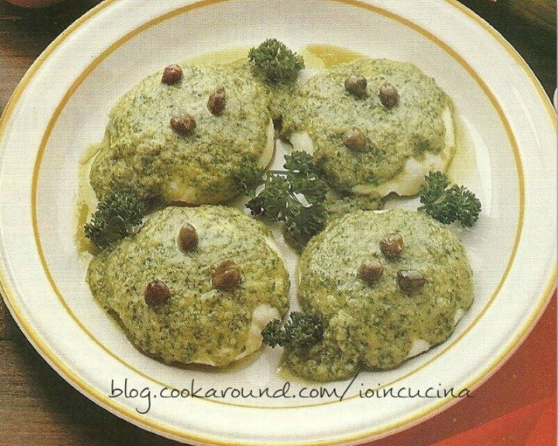 Uova in camicia con salsa verde
