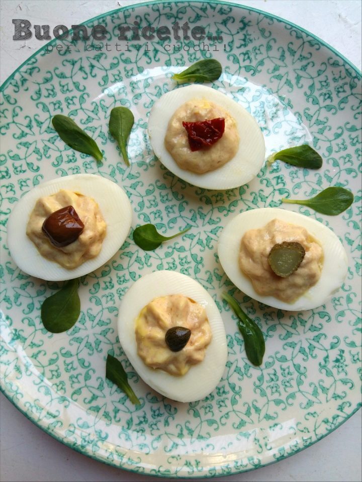 Uova ripiene di Pasqua: antipasti