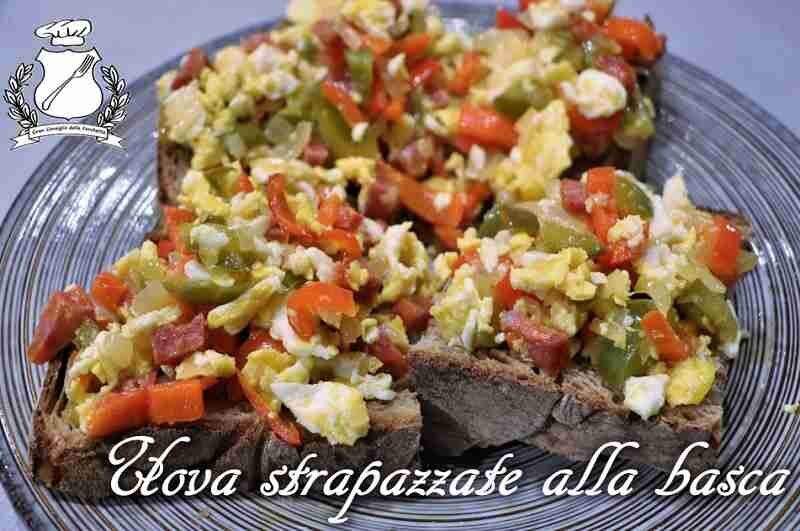 Uova strapazzate alla basca